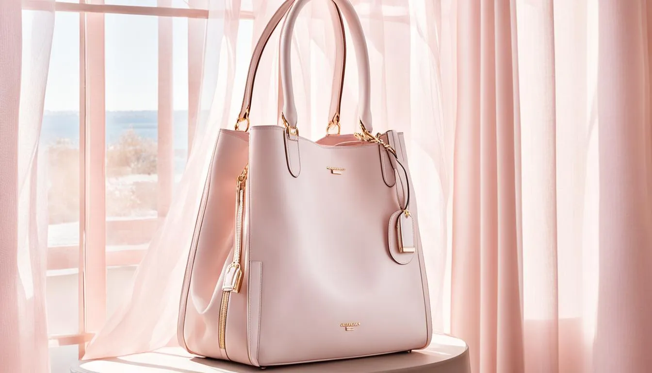 pastel pink purse